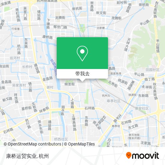 康桥运贸实业地图