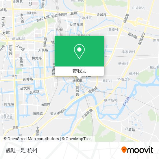 靓鞋一足地图