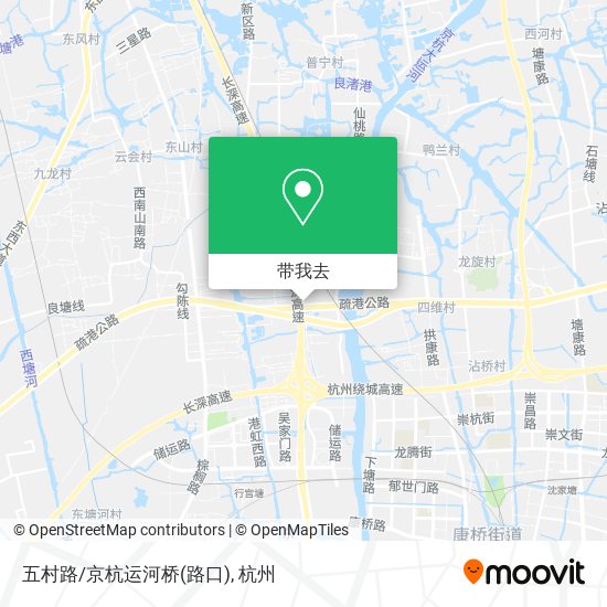 五村路/京杭运河桥(路口)地图