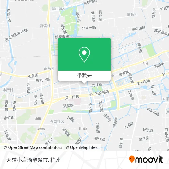天猫小店瑜翠超市地图
