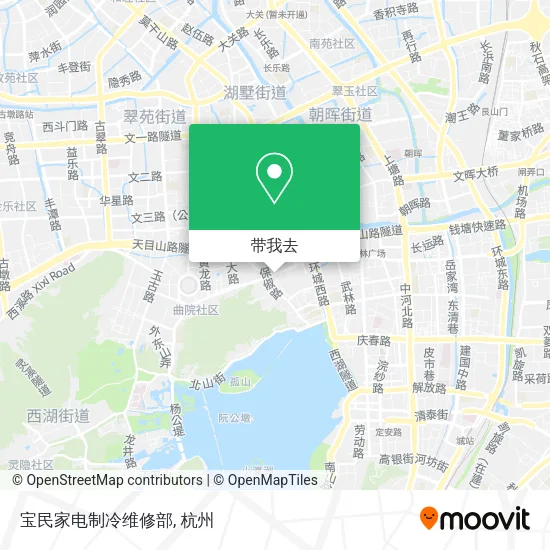 宝民家电制冷维修部地图