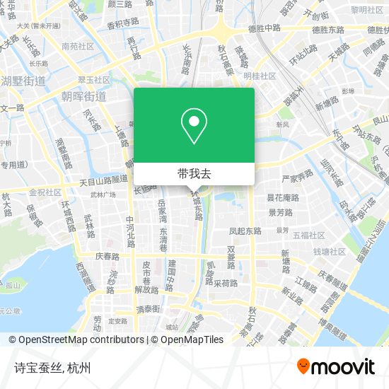 诗宝蚕丝地图
