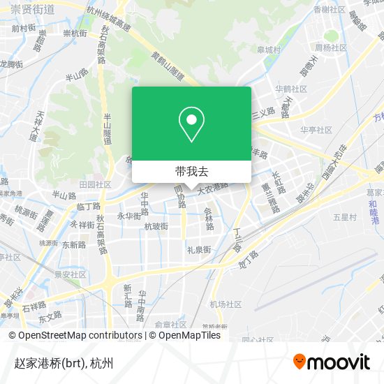 赵家港桥(brt)地图