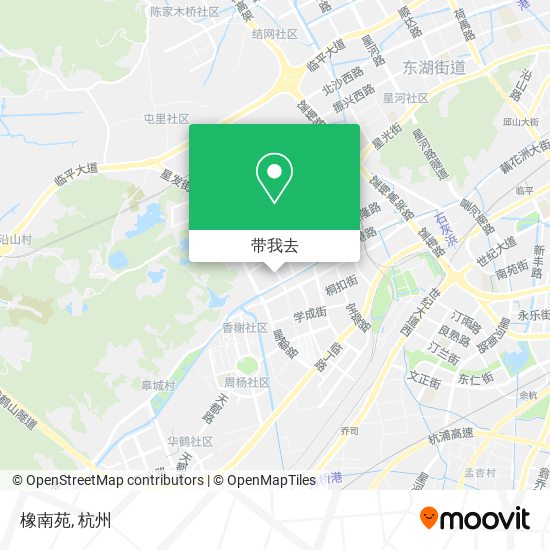 橡南苑地图
