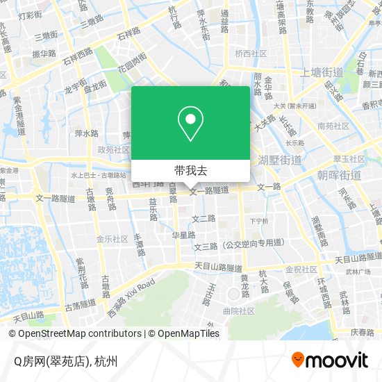 Q房网(翠苑店)地图