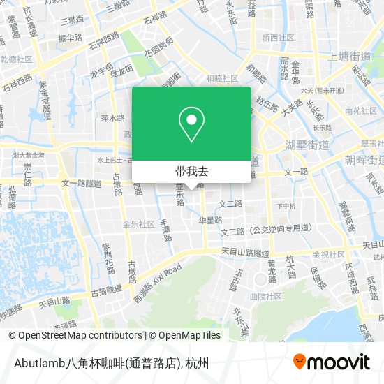 Abutlamb八角杯咖啡(通普路店)地图