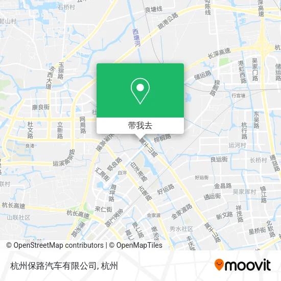 杭州保路汽车有限公司地图