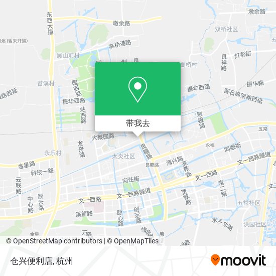 仓兴便利店地图