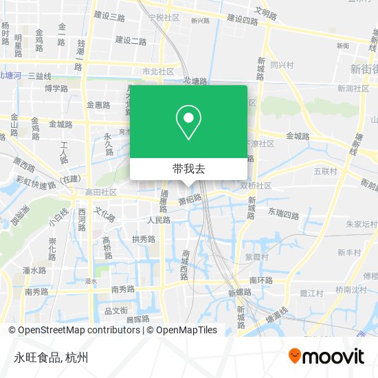永旺食品地图