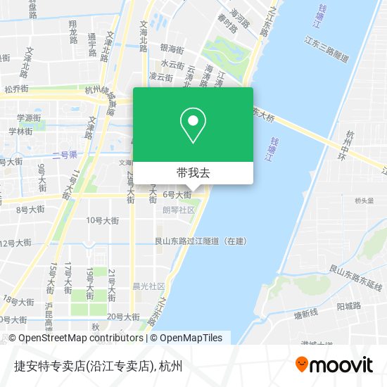 捷安特专卖店(沿江专卖店)地图