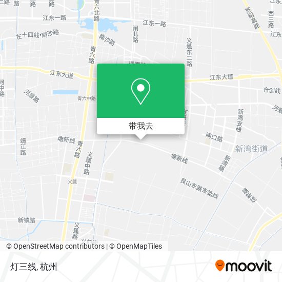 灯三线地图