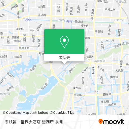 宋城第一世界大酒店-望湖厅地图