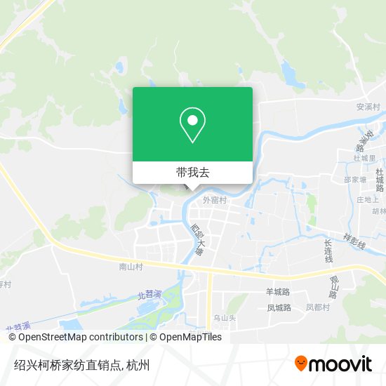 绍兴柯桥家纺直销点地图
