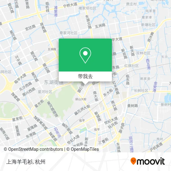 上海羊毛衫地图