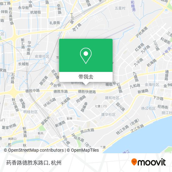 药香路德胜东路口地图
