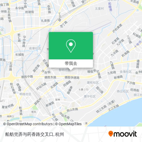 船舫兜弄与药香路交叉口地图