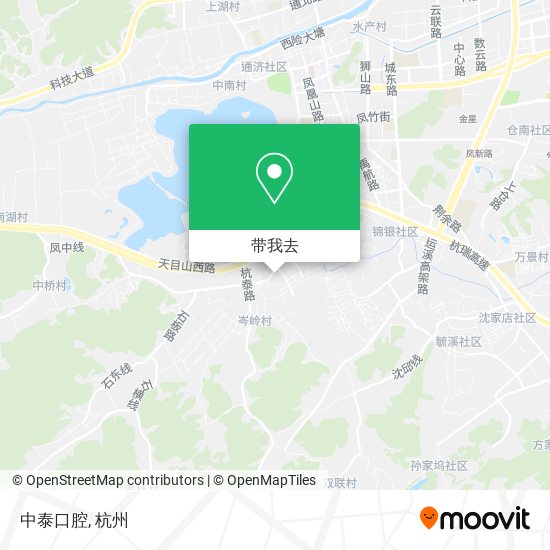 中泰口腔地图