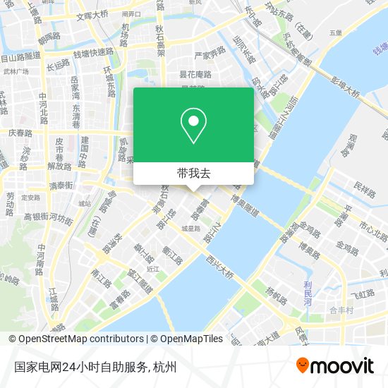 国家电网24小时自助服务地图