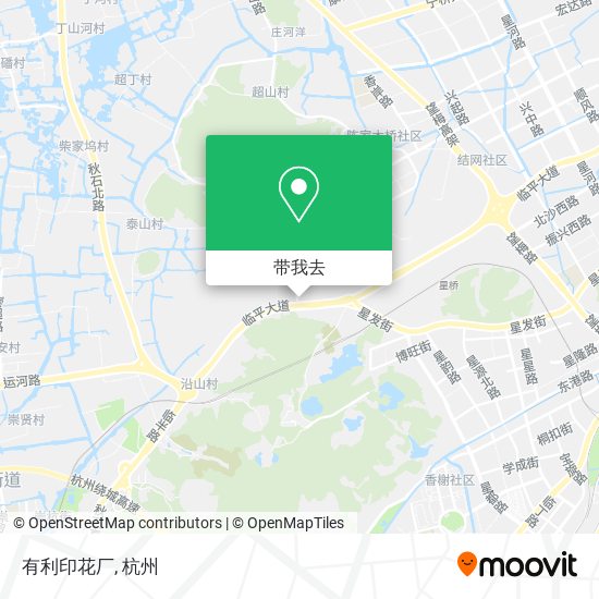 有利印花厂地图