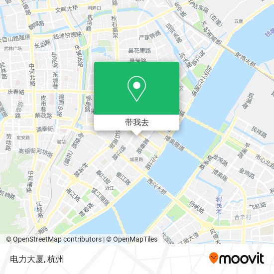 电力大厦地图