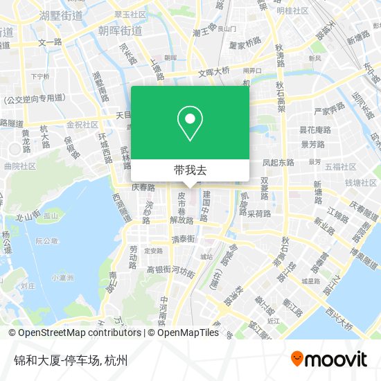 锦和大厦-停车场地图