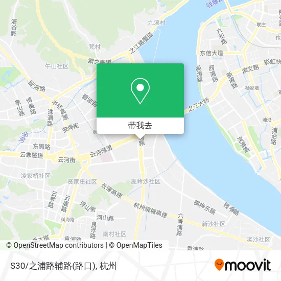 S30/之浦路辅路(路口)地图