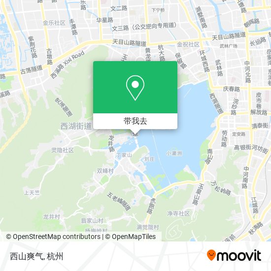 西山爽气地图
