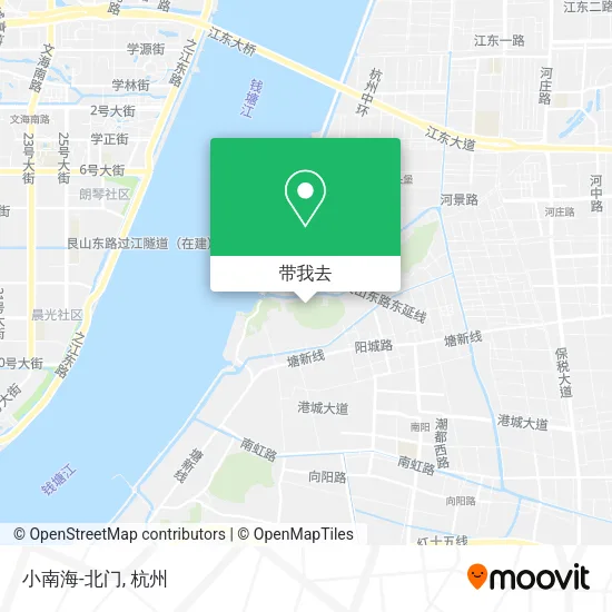 小南海-北门地图