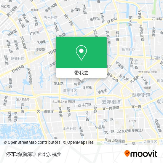 停车场(阮家居西北)地图