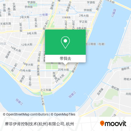 摩菲伊肯控制技术(杭州)有限公司地图
