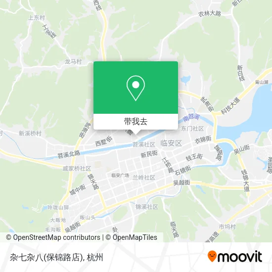 杂七杂八(保锦路店)地图