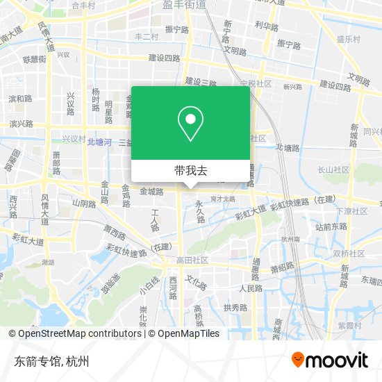 东箭专馆地图