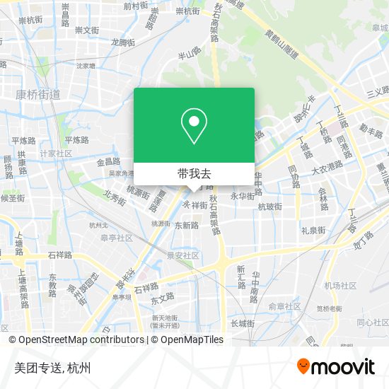 美团专送地图