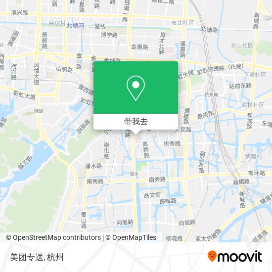 美团专送地图