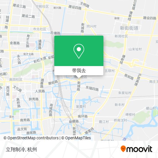 立翔制冷地图