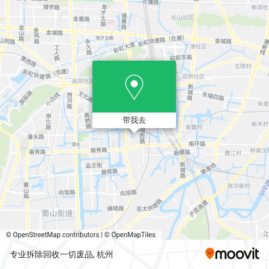 专业拆除回收一切废品地图