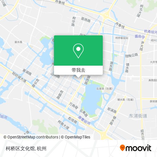柯桥区文化馆地图