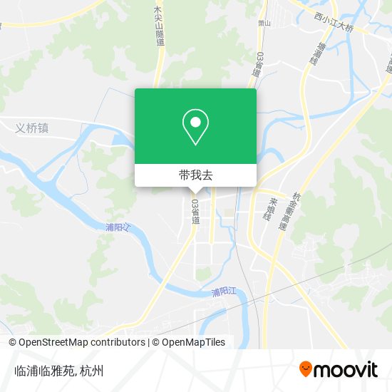 临浦临雅苑地图