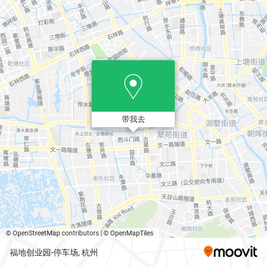 福地创业园-停车场地图