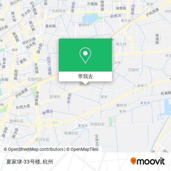 夏家埭-33号楼地图