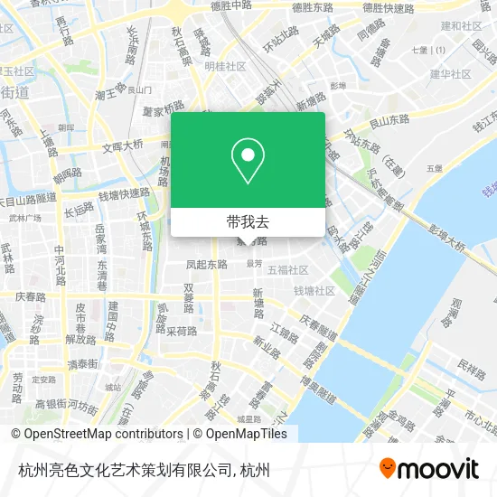 杭州亮色文化艺术策划有限公司地图