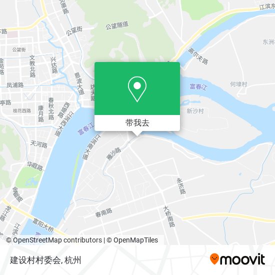 建设村村委会地图