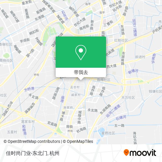 佳时尚门业-东北门地图
