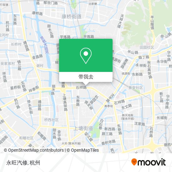 永旺汽修地图