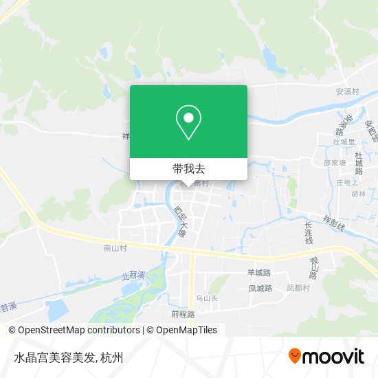 水晶宫美容美发地图