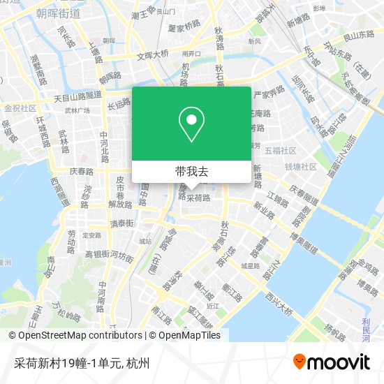 采荷新村19幢-1单元地图