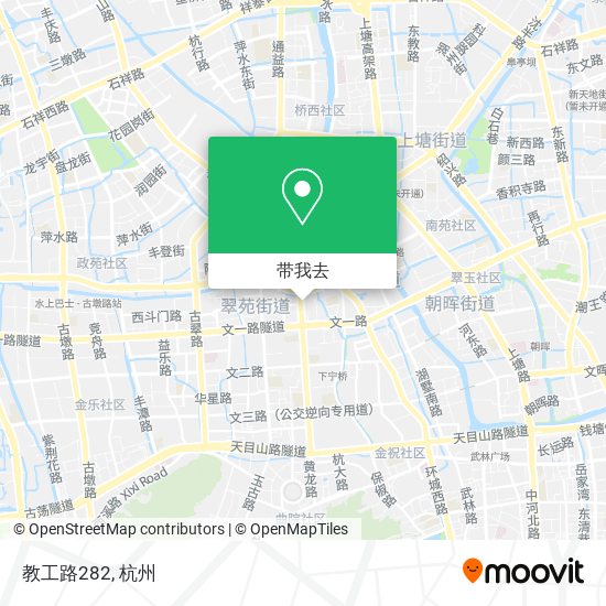 教工路282地图