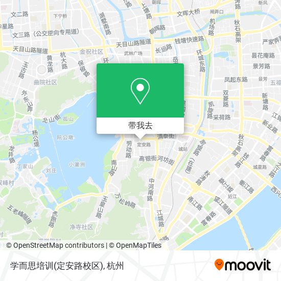 学而思培训(定安路校区)地图