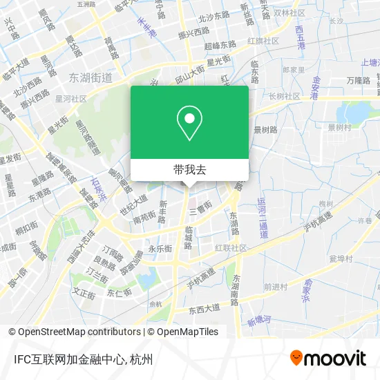 IFC互联网加金融中心地图