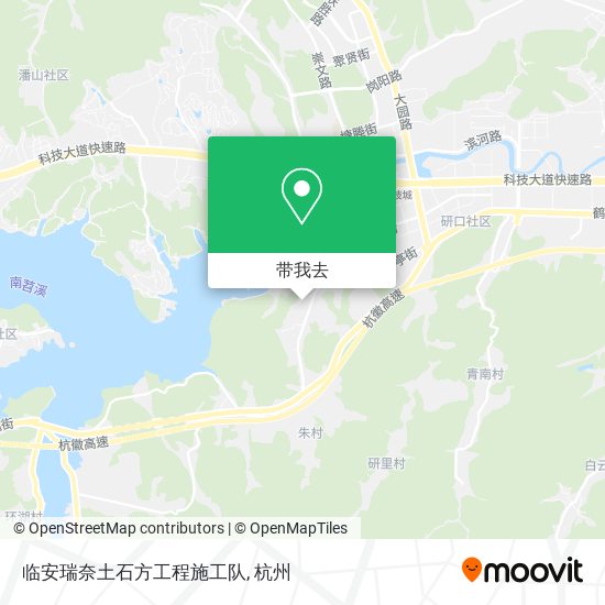 临安瑞奈土石方工程施工队地图
